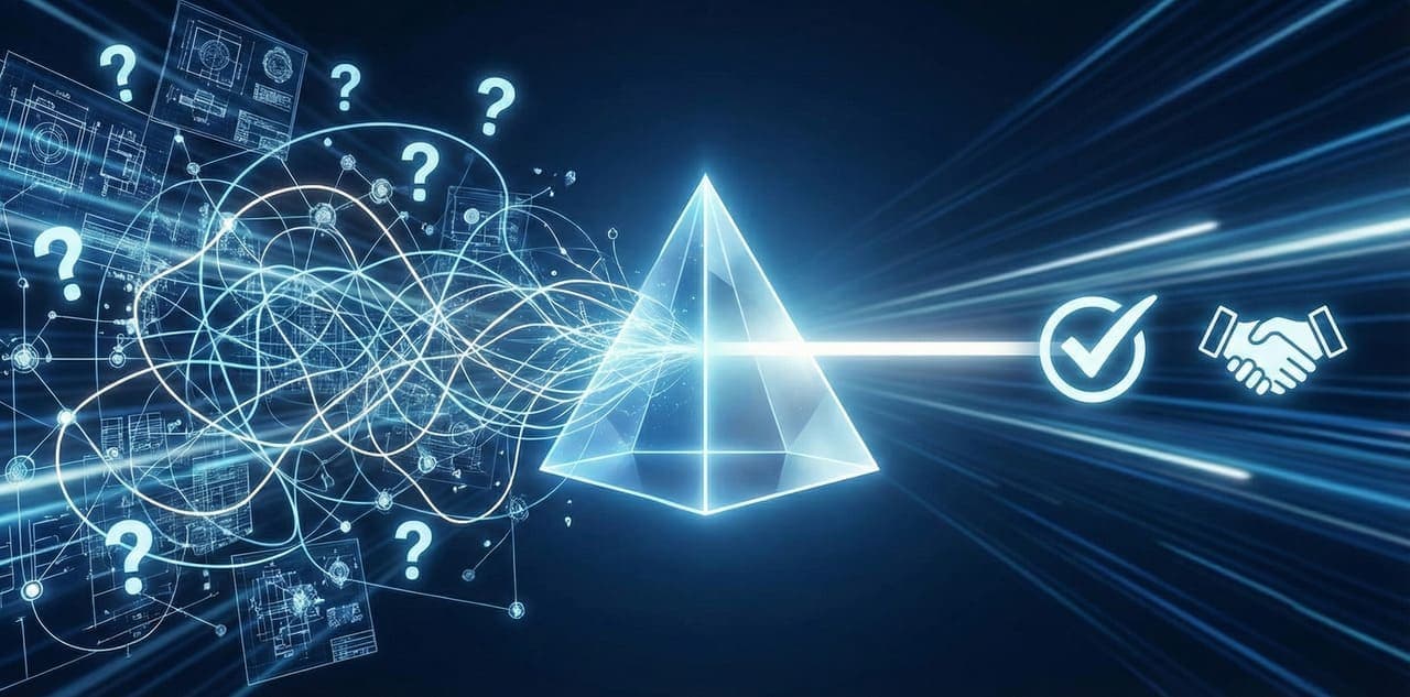 יועץ דיגיטלי מבוסס בינה מלאכותית מפשט מידע טכני מורכב ומסייע בקבלת החלטות רכישה