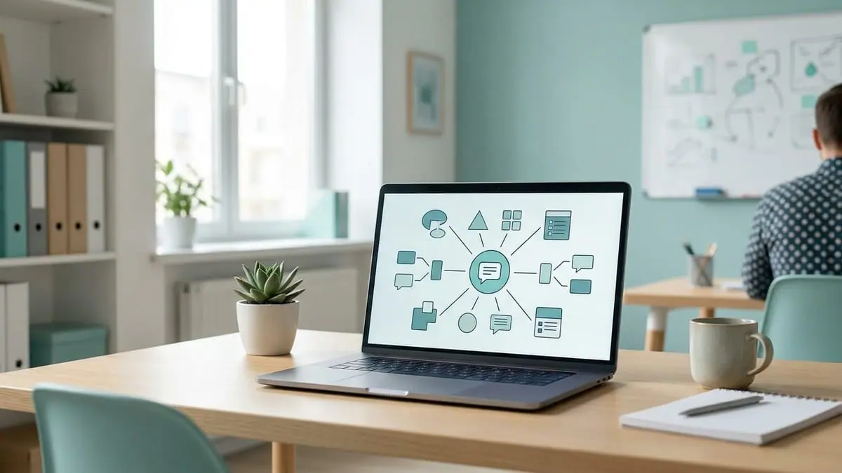 Diagram of advanced uses of artificial intelligence for businesses
