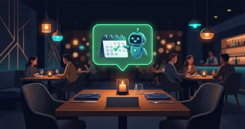 AI-агент принимает брони столиков ресторана в WhatsApp