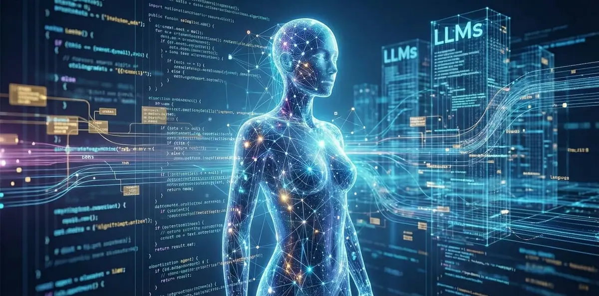 The process of creating an AI agent with code and advanced models