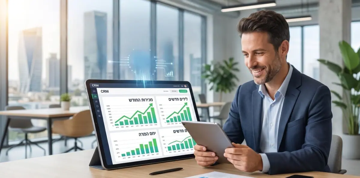 מערכת CRM לעסקים קטנים ובינוניים בישראל - מדריך בחירה והשוואת תוכנה לניהול לקוחות