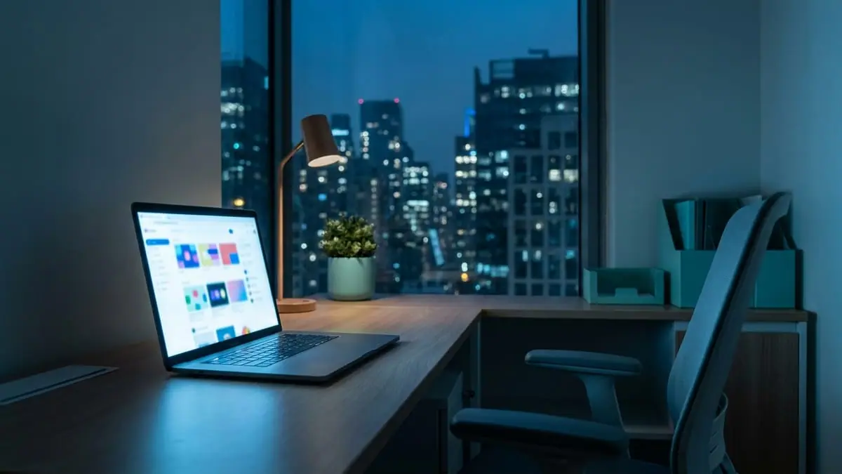 A digital AI employee performing business tasks automatically 24/7