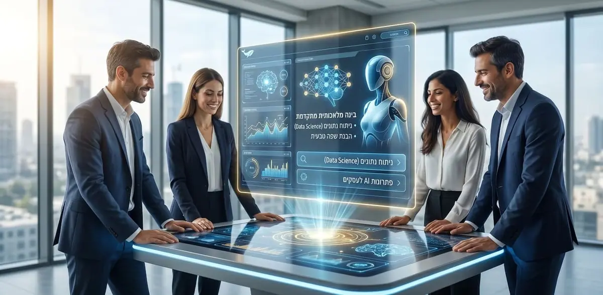 Smart Hebrew AI chatbot for Israeli businesses based on artificial intelligence