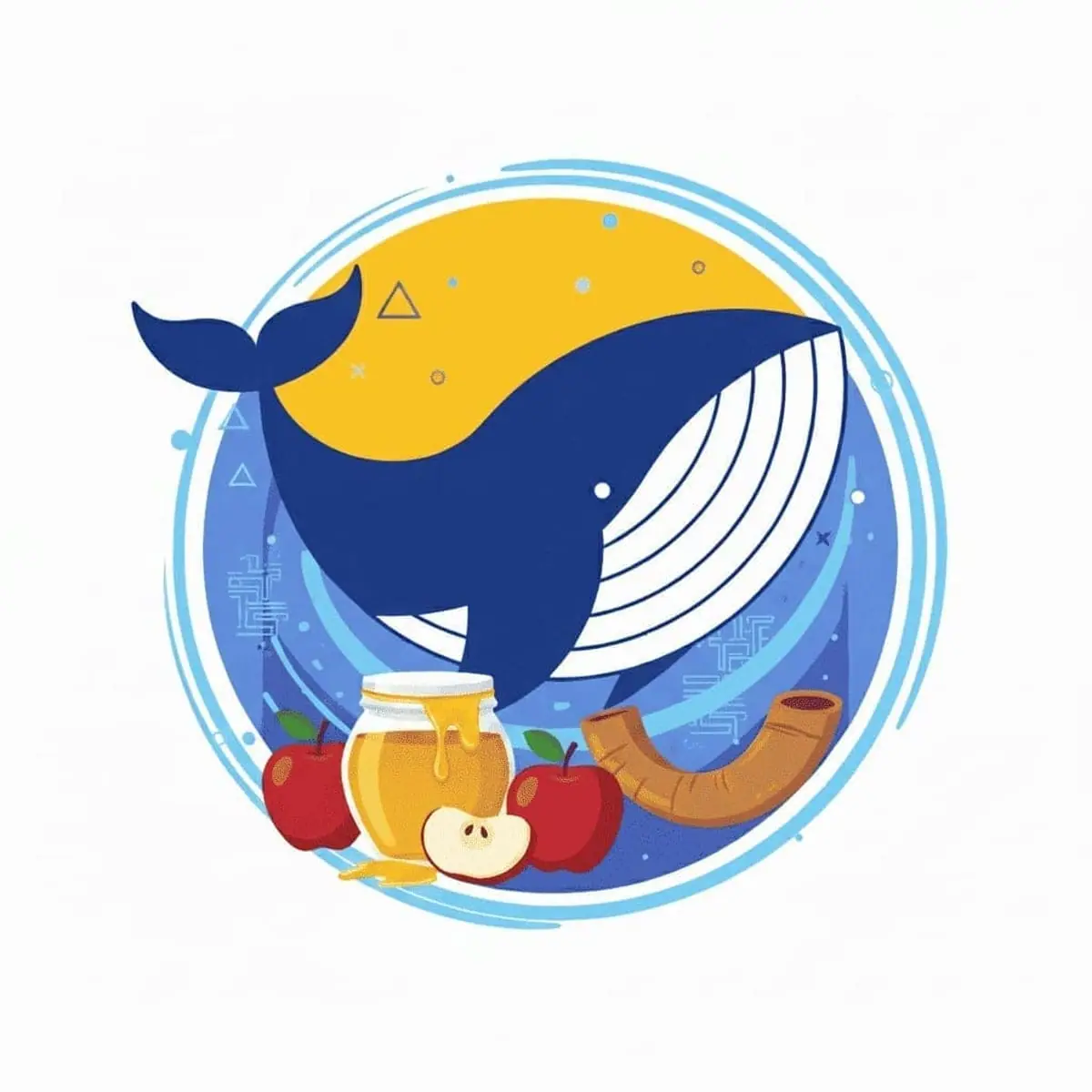 ברכת שנה טובה מצוות WhaleBiz עם רימונים ודבש