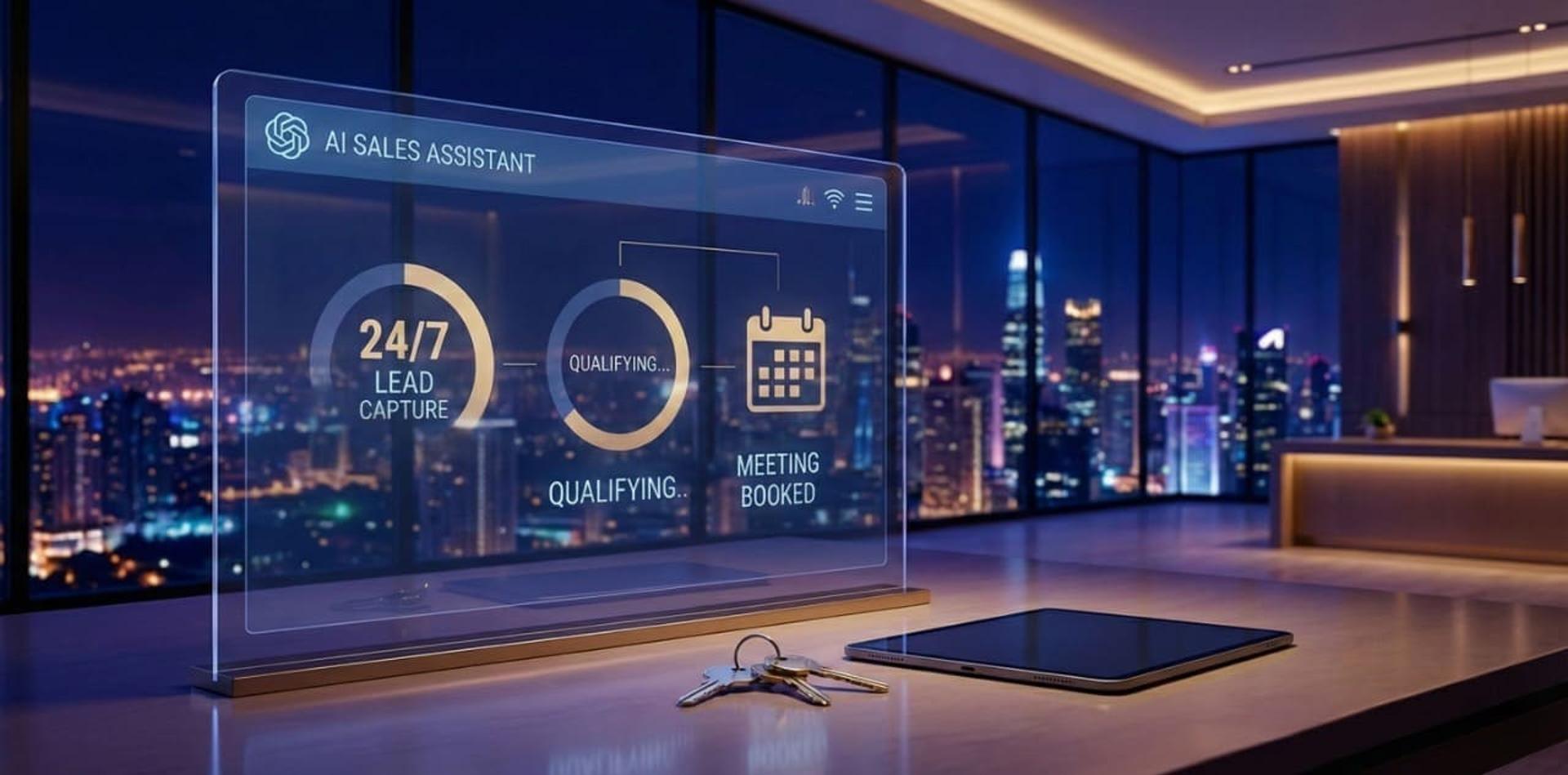 בוט מכירות לסוכני נדל"ן: לסגור עסקאות 24/7