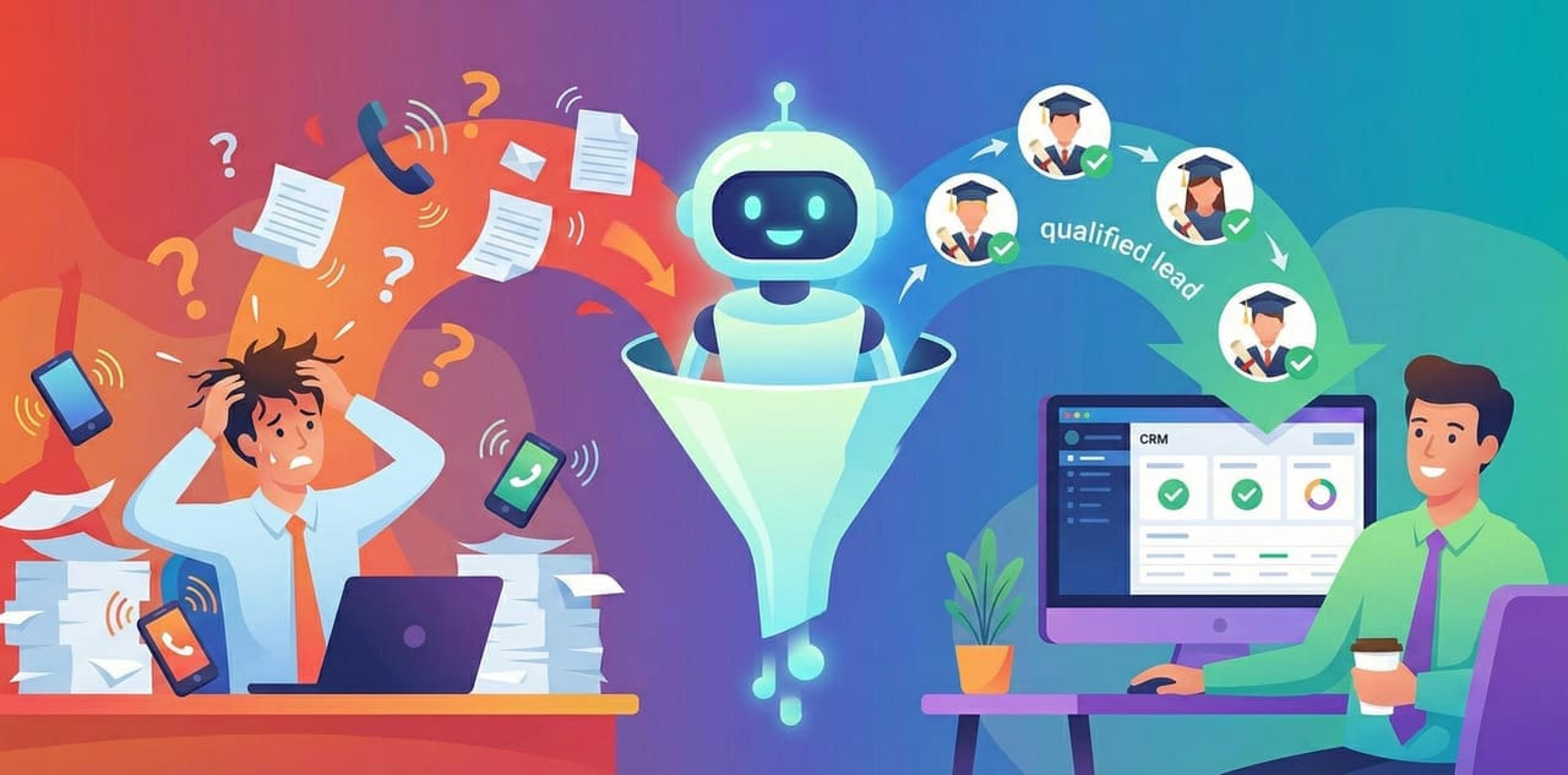 סוף לשאלות החוזרות: למה מכללות חייבות לוכד לידים